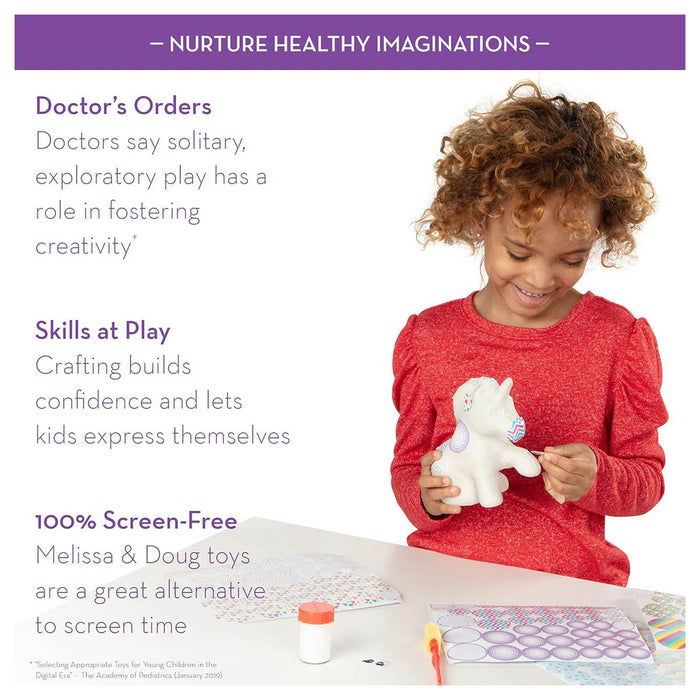 Melissa & Doug Decoupage Made Easy Unicorn Kit