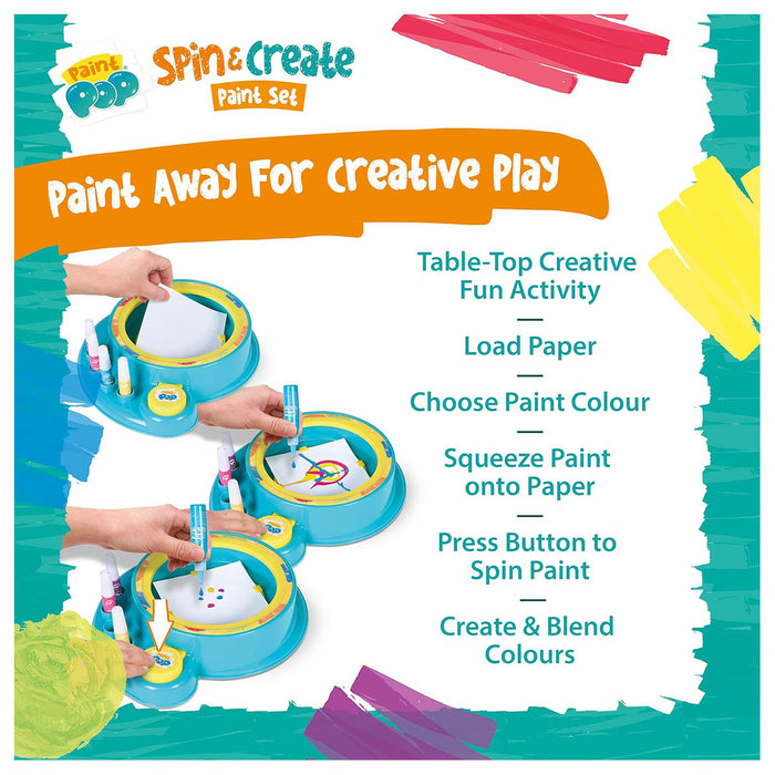 Paint Pop Spin & Create Paint Set
