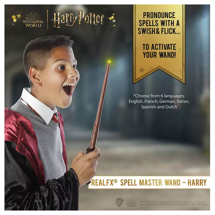 Harry Potter Real FX Spell Master Wand - Harry