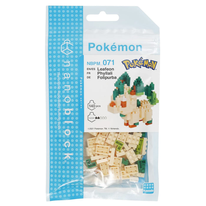 Nanoblock Pokémon: Leafeon Micro-Sized Building Set
