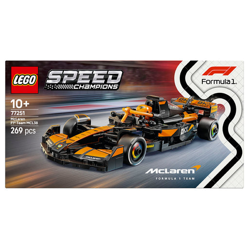 LEGO Speed Champions McLaren F1 Team MCL38 Race Car Building Set