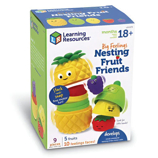 Learning Resources Big Feelings Nesting Fruit Friends Set