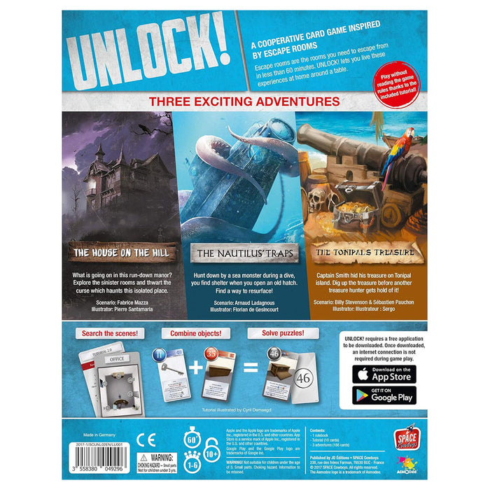 Unlock! Mystery Adventures Card Game