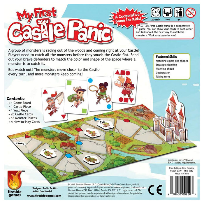 My First Castle Panic Board Game