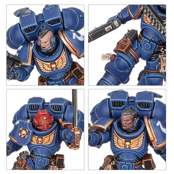Warhammer 40,000 Space Marines: Jump Pack Intercessors Miniatures Set