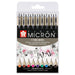 Sakura Pigma Micron 05 Fineliner Set 9 Colours