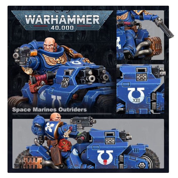 Warhammer 40,000 Space Marines: Outriders Miniatures Set