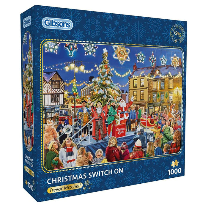 Gibsons Christmas Switch On 1000 Piece Jigsaw Puzzle