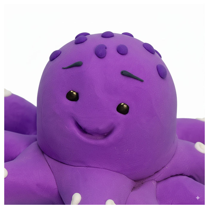 PlayDoh Air Dry Clay Buddy Peg Box Octopus