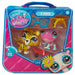 Littlest Pet Shop 2 Pets Series 5 G7 #415 Chameleon & #416 Jaguar Figures