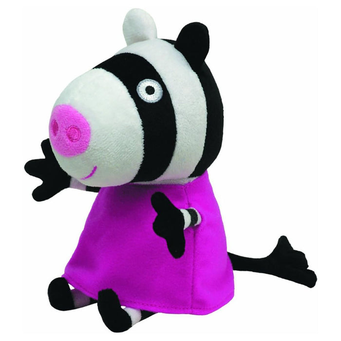Ty Beanies Peppa Pig Zoe Zebra 15cm Push
