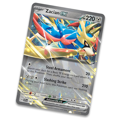 Pokemon TCG: Slashing Legends Zacian Ex Tin