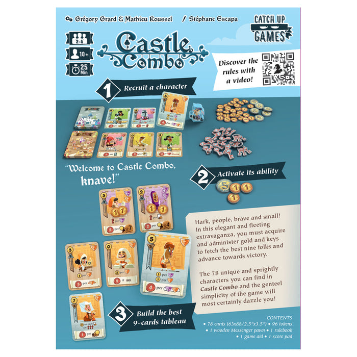 Castle Combo Card Game