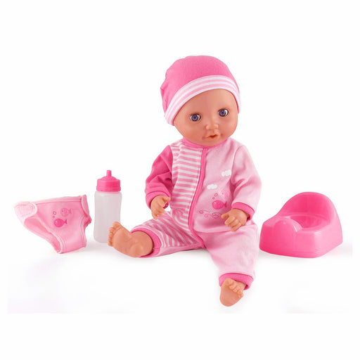 Dolls World Baby Tinkles Drinks and Wets Doll Pink