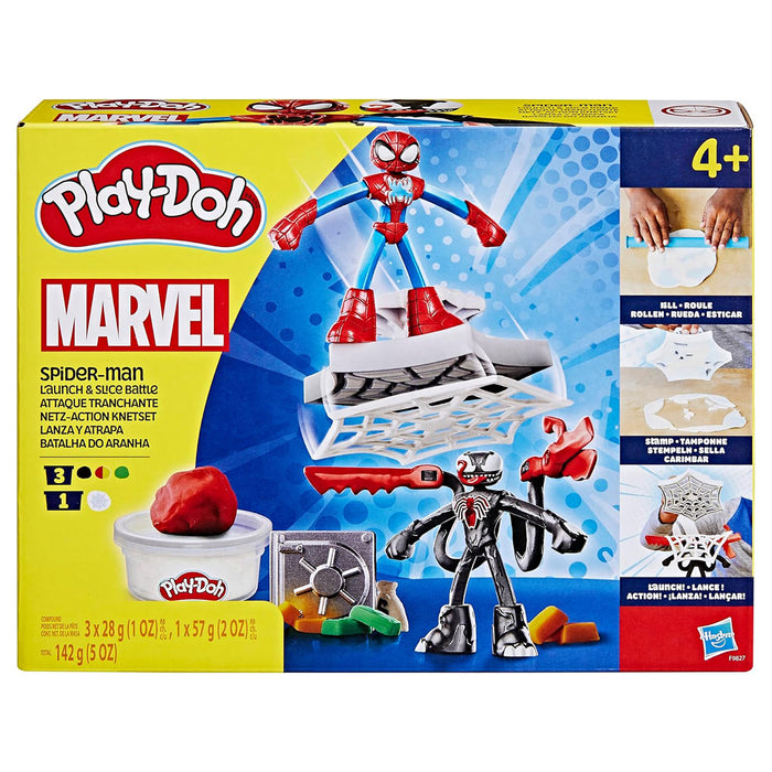 Play-Doh Marvel Spider-Man Launch & Slice Battle Playset