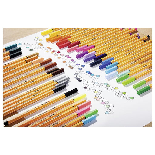 STABILO point 88 fineliner ColorParade Pens (20 Pack)