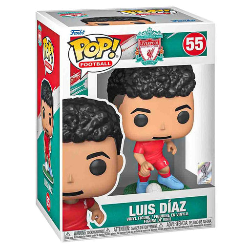 Funko Pop! Football: Liverpool FC: Luis Diaz Vinyl Figure #55