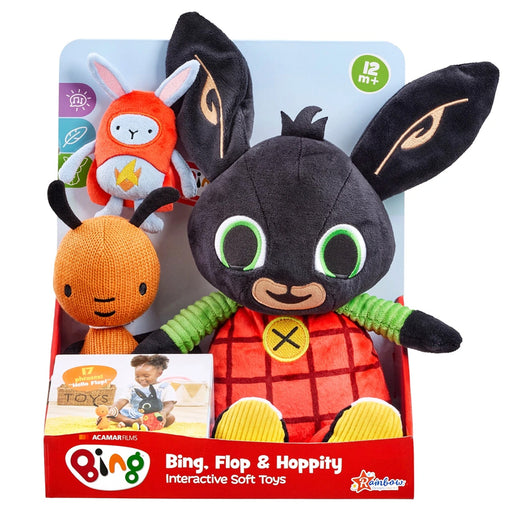 Bing, Flop & Hoppity Interactive Soft Toys