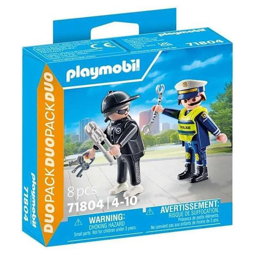 Playmobil DuoPack Policeman and Burglar Figures