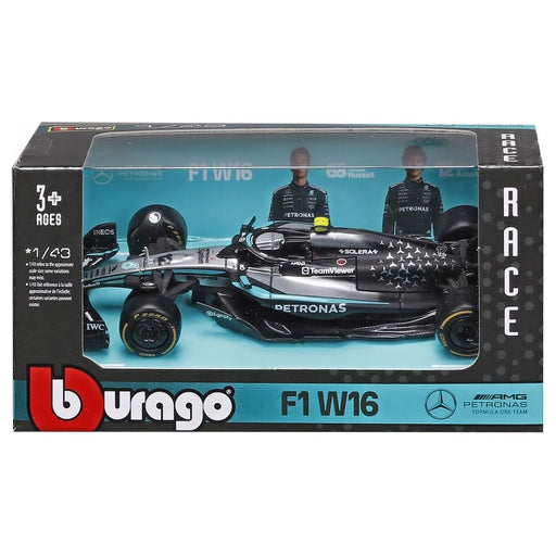 Bburago Mercedes AMG W16 2025 Antonelli 1:43 F1 Race Car