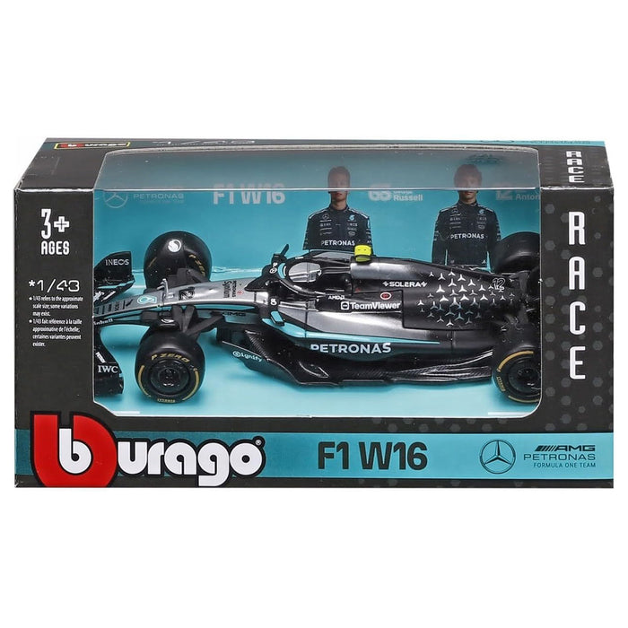 Bburago Mercedes AMG W16 2025 Antonelli 1:43 F1 Race Car