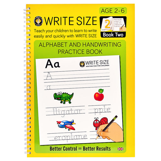 Write Size Writing System Book 2 (Age 2-6)