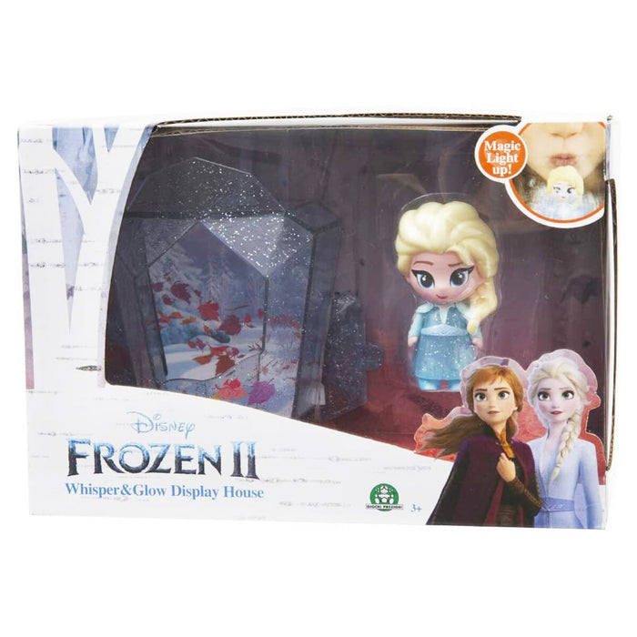 Disney Frozen II Whisper & Glow Display House with Elsa Figure