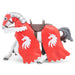 Papo Fantasy World Horse of Unicorn Knight with Spear Figure
