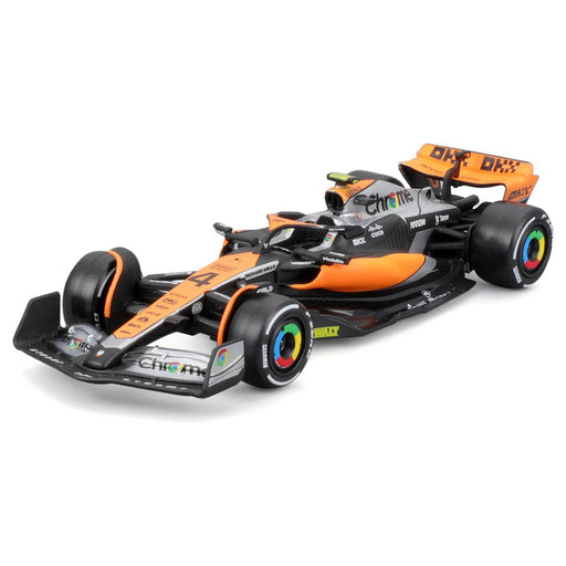 Bburago McLaren F1 MCL60 2023 British Grand Prix Lando Norris 1:43 Race Car