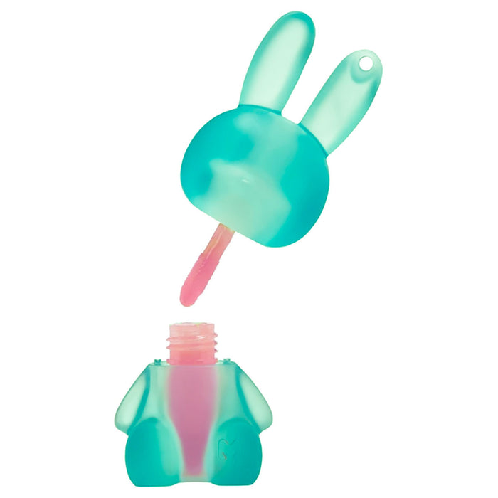 Mini Glam Bunny Lip Gloss Strawberry Glaze Keychain