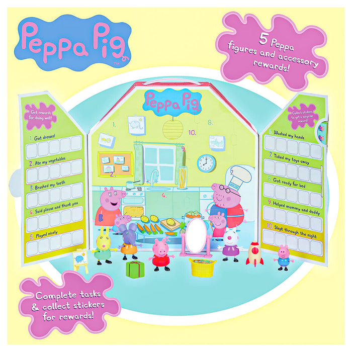 Peppa Pig Reward Chart with Figures and Accessories