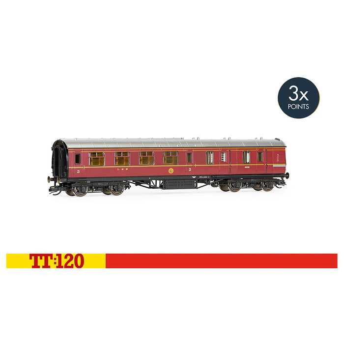 Hornby LMS 57' Brake Third 5832 Passenger Coach