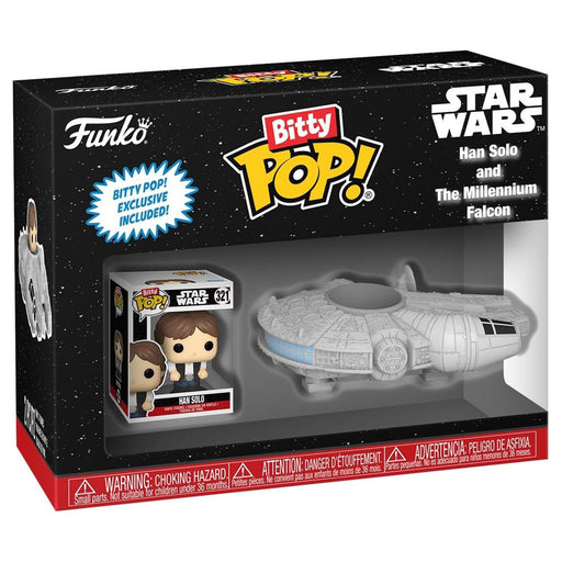 Funko Bitty Pop! Rides: Star Wars: Han Solo and the Millenium Falcon