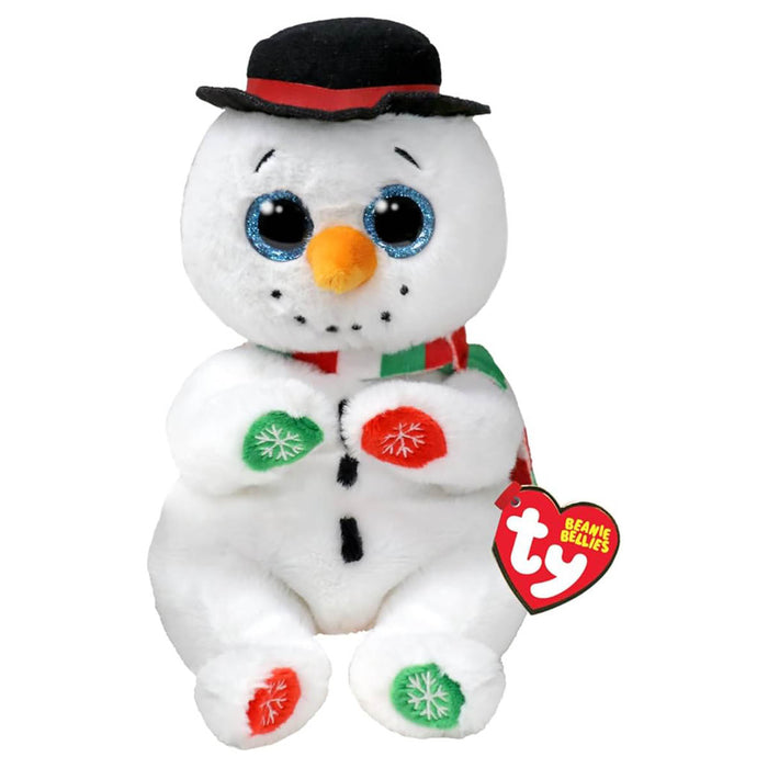 Ty Beanie Bellies Brrrnard Snowman 15cm Plush