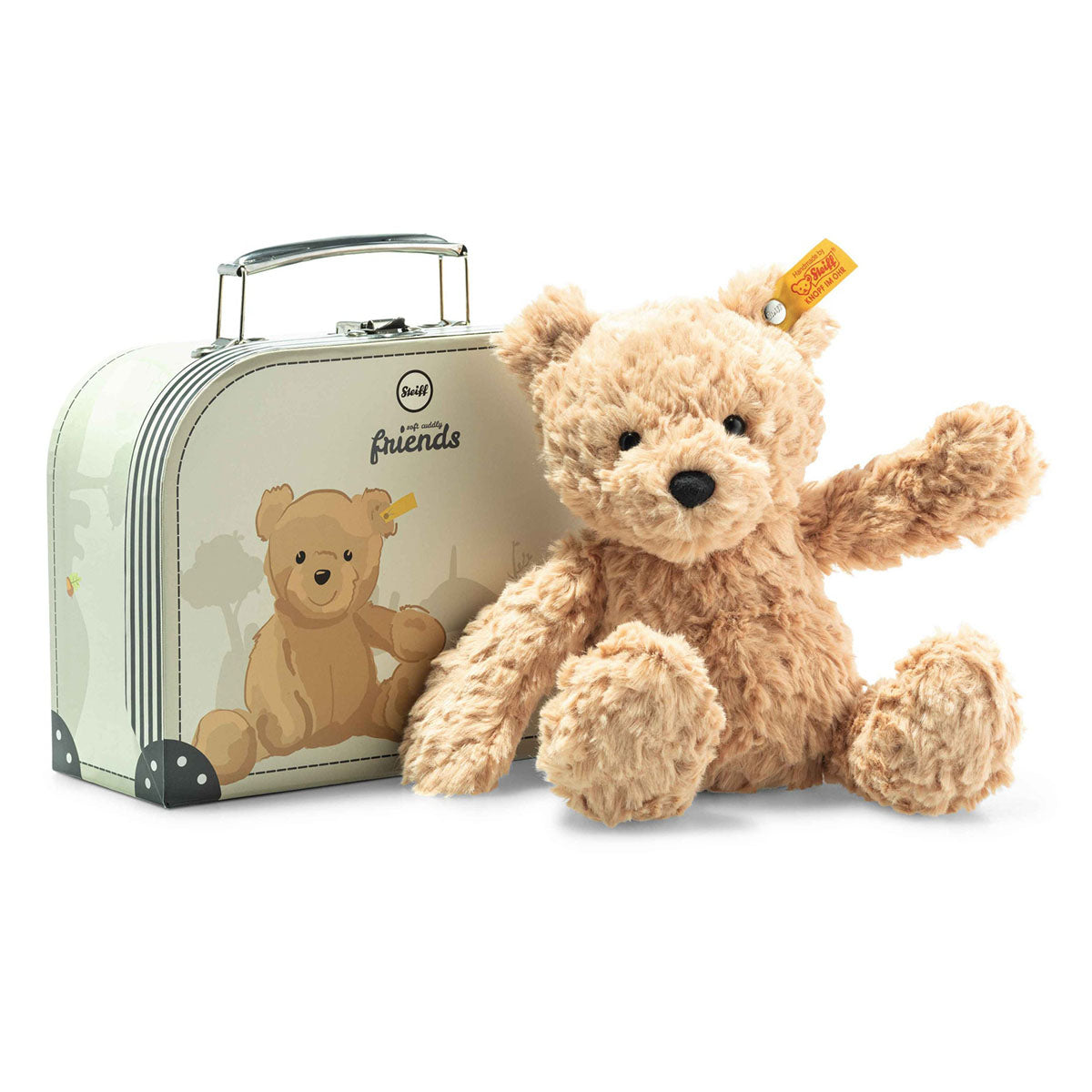 Steiff Jimmy Teddy Bear in Suitcase 25cm — Booghe