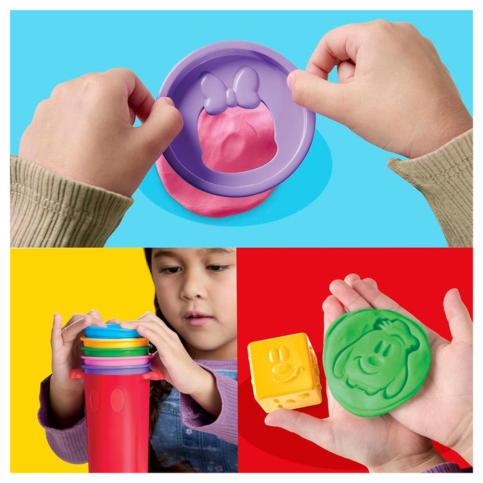 Play-Doh Disney Jr Mickey Mouse Clubhouse Happy Stackable Set