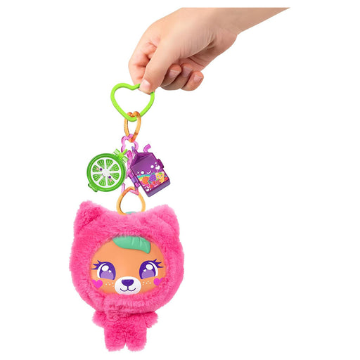 Polly Pocket Plushie Bear Compact, Doll & Keychain Playset