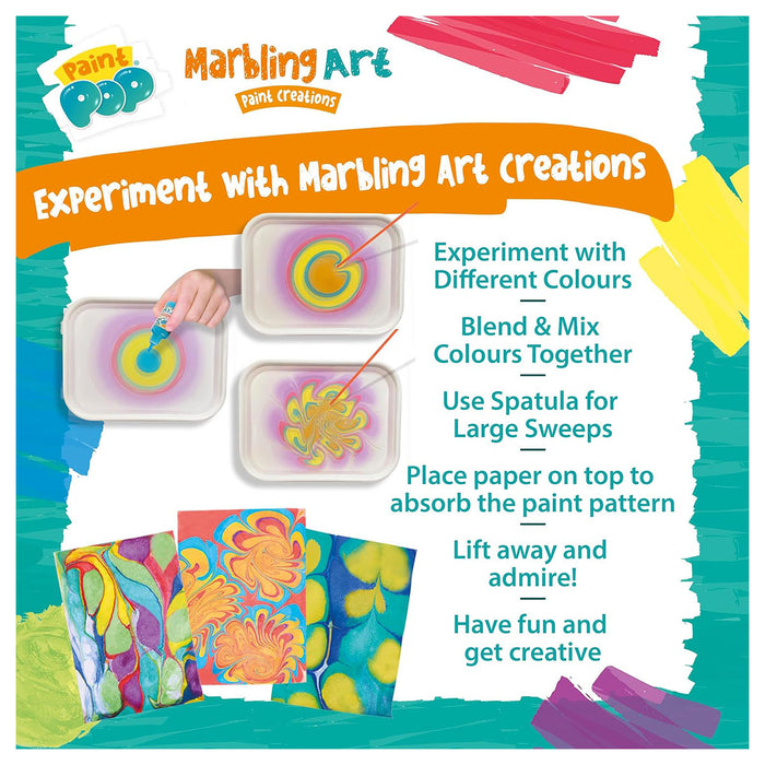 Paint Pop Marbling Art Paint Creations Set