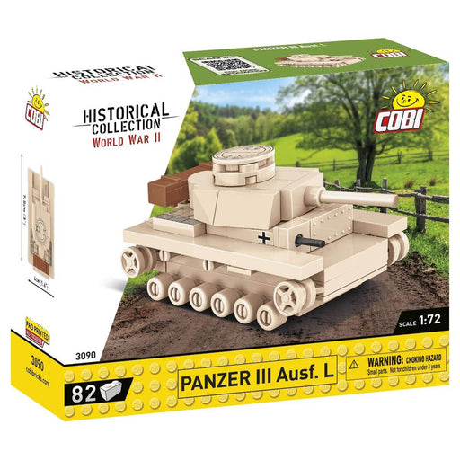 COBI Historical Collection WW2 Panzer III Ausf.L Tank Building Set