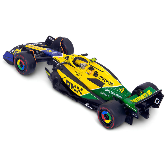 Bburago 1:43 McLaren MCL38 F1 Lando Norris GP Monaco 2024 - Edizione Senna