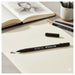 Sakura Pigma Brush Pen set 3 Sizes, Black