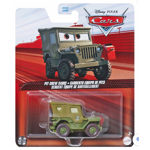 Disney Pixar Cars: Pit Crew Sarge 1:55 Car