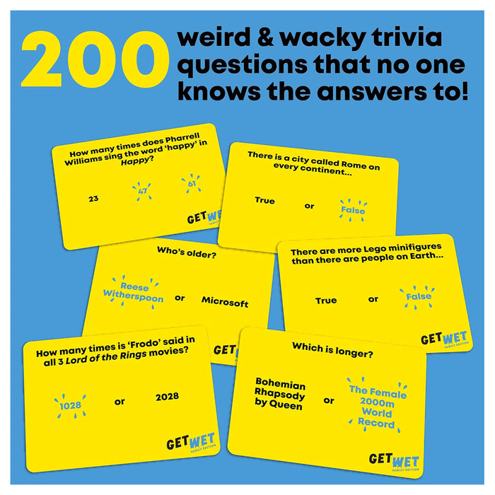 Get Wet Family Party Game