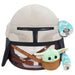 Squishmallows Star Wars: The Mandalorian & Grogu Plush