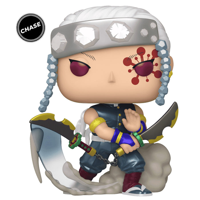 Funko Pop! Animation: Demon Slayer: Tengen Uzui with Nichirin Cleavers with Chase Vinyl Figure #1533