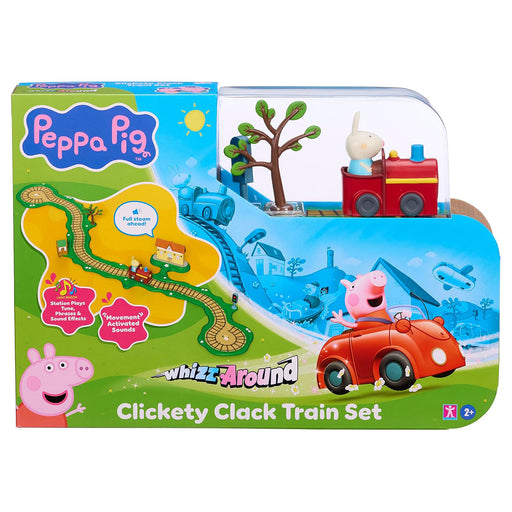Peppa Pig Whizz-Around Clickety Clack Train Set 