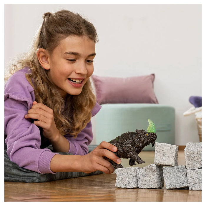 Schleich Eldrador Battle Rhino Figure