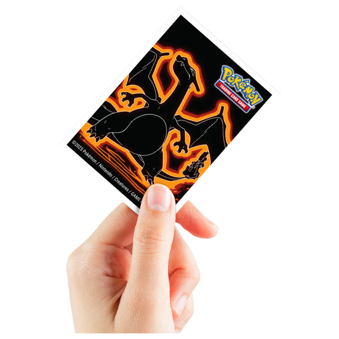 Pokémon Neon Kanto Ultra-Pro Apex Deck Protector Sleeves Charizard (105 Pack) 