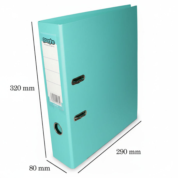 Lever Arch A4 File Turquoise 10 Pack