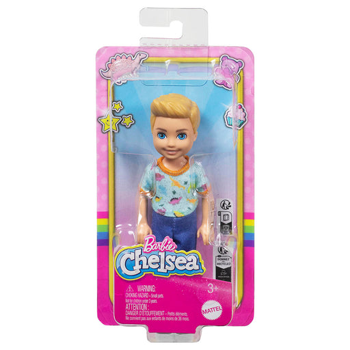 Barbie Chelsea Small 14cm Doll in One-piece Dino Print